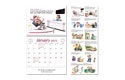 Murphy's Law Stitched Calendar